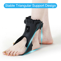 Orthèse de soutien plantaire confortable en néoprène/EVA, stabilisateur triangulaire ergonomique, respirant, unisexe, pour la protection quotidienne des pieds