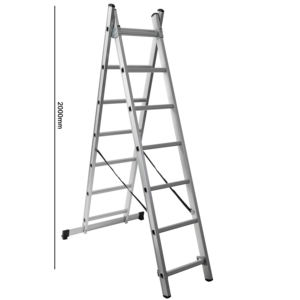 Escaliers escamotables domestiques en aluminium pliables triples portatifs modernes d'échelle pour l'escalade de ménage pour des appartements - Product Image 3