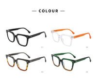 IU-21054 2022 Tendance Nouvelle Arrivée Haute Qualité Vintage En Plastique Lunettes Lunettes Mâle Lunettes Optique Acétate Cadres