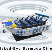 Simulateur de cinéma VR 9D 7D commercial, équipement de divertissement pour parc à thème, théâtre Bermuda Storm