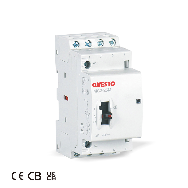 ONESTO Modular Contactor 1P 2P 250V