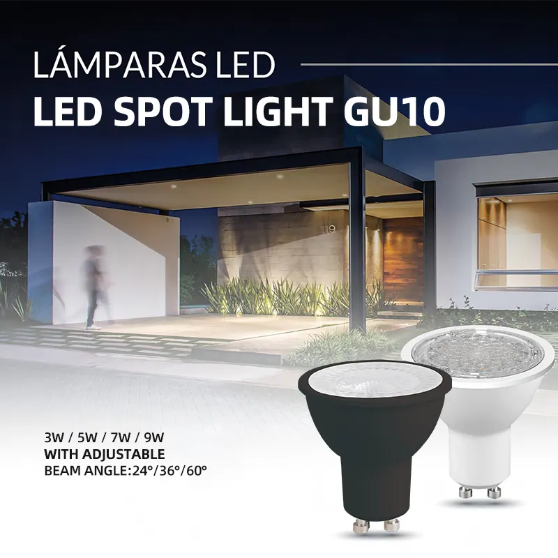 Fabbrica direttamente GU10 GU5.3 MR16 led lampadina verso il basso la luce gu10 spot led gu10 lampade gu10 led