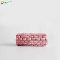 HUAYI marca personalizada gimnasio yoga fitness ejercicio 90cm baja densidad músculo espalda masaje hueco Eva espuma rodillo conjunto