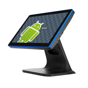 桌面Android 7.1触摸屏销售点小型企业Android POS系统终端