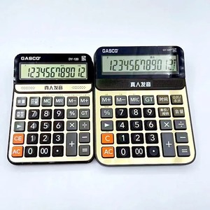 เครื่องคิดเลขเสียงพูด 12 หลัก Gasco GY-120 พร้อมระบบเสียงพูดสำหรับใช้งานทางการเงินในสำนักงาน - Product Image 3