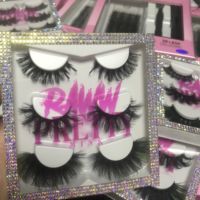 Vente en gros de faux cils humains Cils 20mm Lash Fluffi Pestaas Mink Strip Natural Russian Faux Mink Lashes Wholesale Eyelash Mink