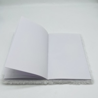 Carnet A5 pour fille, motif ours rose, imprimé dessin animé, couverture en peluche douce et moelleuse, cadeau pour enfant, journal intime