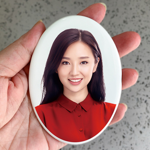 Cá nhân gốm ảnh cho bia mộ không thấm nước hình ảnh khung cho mộ tùy chỉnh nghĩa trang bia mộ hình ảnh tưởng niệm ảnh - Product Image 3