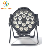 Usine 18 pièces * 10W RGBW 4-en-1 par lumière led lavage de scène par effet de lavage léger pour la lumière de projecteurs de noël