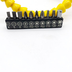 Js 12Pc Universal Flexible Shaft Bit Connector Set With Double Bulb Shell For Electric Drill Accessories - Product Image 2