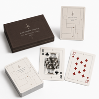 Jeu de cartes à jouer personnalisées de haute qualité, jeu de société en gros, design imprimé sur mesure avec boîte, cadeau promotionnel pour événement d'entreprise