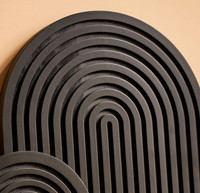 Objet décoratif moderne du milieu du siècle Décorations esthétiques Décor à la maison en bois