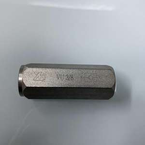 Válvula Hidráulica Unidireccional de Paso Directo, Accesorios para Maquinaria de Construcción, Tamaños G1/2, G3/8, G3/4 - Serie VU - Product Image 1