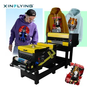 XinFlying High Speed DTF Printer 40cm Clothes DTF Inkjet Printer Pet Film Industrial DTF Printer A3