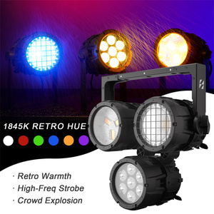 ไฟ LED Par Light รุ่น SHEHDS IP66 กันน้ำ 7*18W RGBWA UV 6in1 DMX512 ควบคุมผ่านแอพ WiFi สำหรับงานเวทีกลางแจ้ง - Product Image 6