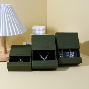 Boîte à bijoux de bouteille de parfum de luxe pour femmes avec tirette de ruban Logo personnalisé Revêtement UV Tiroir d'emballage cadeau de luxe pour montres - Product Image 3