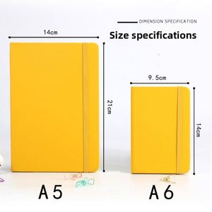 X128 <b>Custom</b> A5 with Elastic Band PU <b>Diary</b> Notebook Printed Brand Logo <b>Diary</b> Notepad PU Leather Notebook - Product Image 2