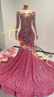 Robes de bal maxi pour femmes de la marque Ocstrade Luxury Brand, ornées de strass et de perles, élégantes robes de soirée formelles, robes de bal élégantes pour femmes