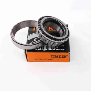 Wholesale LM67048/10 Chrome Steel Long Using Life TIMKEN Tapered Roller Bearing LM67048/10