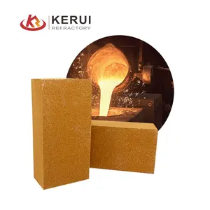 Kerui Cheap Fireclay Insulation Brick Lightweight Fire Clay Insulating Brick for Kiln