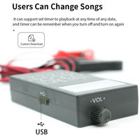 En gros CSSIWE Télécommande 2X50W 210 Chansons Appel d'oiseaux électronique pour la chasse au canard Lecteur MP3 avec minuterie