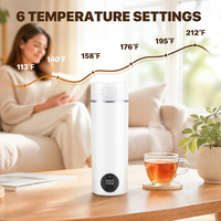 Bouilloire électrique portable à chauffage rapide, mini chauffe-eau de voyage pour la maison et le camping