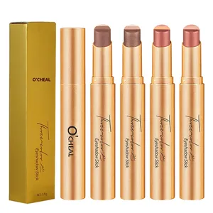 อายแชโดว์แบบแท่งสามสี ขายส่ง สำหรับแต่งหน้าแบบเรียบง่าย ให้ประกายมุกไล่เฉดสี ใช้ได้ทั้งไฮไลท์และคอนทัวร์ - Product Image 1