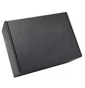 BAS quantité minimale de commande Grande boîte de déménagement pliable en carton ondulé kraft personnalisée Matériaux recyclés pour envoi de chaussettes en fourrure Petite entreprise - Product Image 4