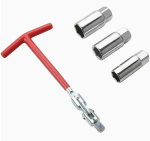 Clé à douille pour <span class=keywords><strong>bougie</strong></span> d'allumage 16 mm <span class=keywords><strong>18</strong></span> mm, douille universelle pour <span class=keywords><strong>bougie</strong></span> d'allumage, outil de réparation automobile, jeu de douilles Mars - Product Image 1