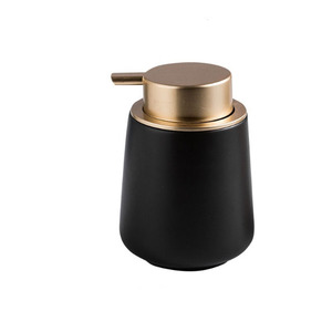 Tay Xà Phòng Dispenser Phòng Tắm Marbled Đen Gốm Abs 400Ml Bọt Và Kem Dưỡng Da Nhà Bếp Súp Dispenser - Product Image 1