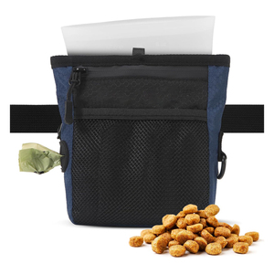 Sac à friandises mains libres OEM avec doublure en silicone, fermeture magnétique à une main, sac à friandises pour l'entraînement des chiens, pochette à friandises pour l'entraînement des animaux de compagnie - Product Image 1