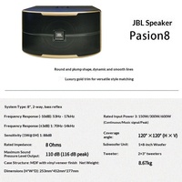 Système audio professionnel KTV For Passion 8 pour villas, bars et clubs – Woofer 8 pouces – Système de divertissement karaoké complet