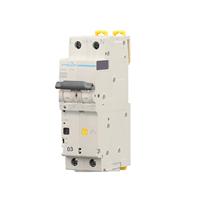 Disjoncteur miniature intelligent blanc basse tension 230V en matériau PA66 certifié CE, protection IP65, capacité de coupure 6kA HT