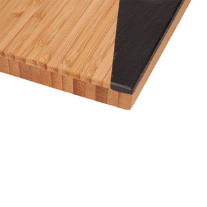 Factory direct supply of marble <b>mosaic</b> dinner plates, cutting boards, and spliced acacia wood dinner plates; custom - Product Image 4