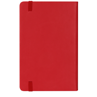 Nouveauté 2026 : Organiseur scolaire personnalisable, planificateur d'exercices, couverture rigide rouge en cuir PU, reliure cousue, logo en relief, Latitude