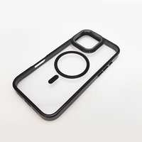 Étui de protection pour téléphone portable antidérapant magnétique multicolore Transparent étui de téléphone portable Anti-chute pour iphone 16 Pro Max