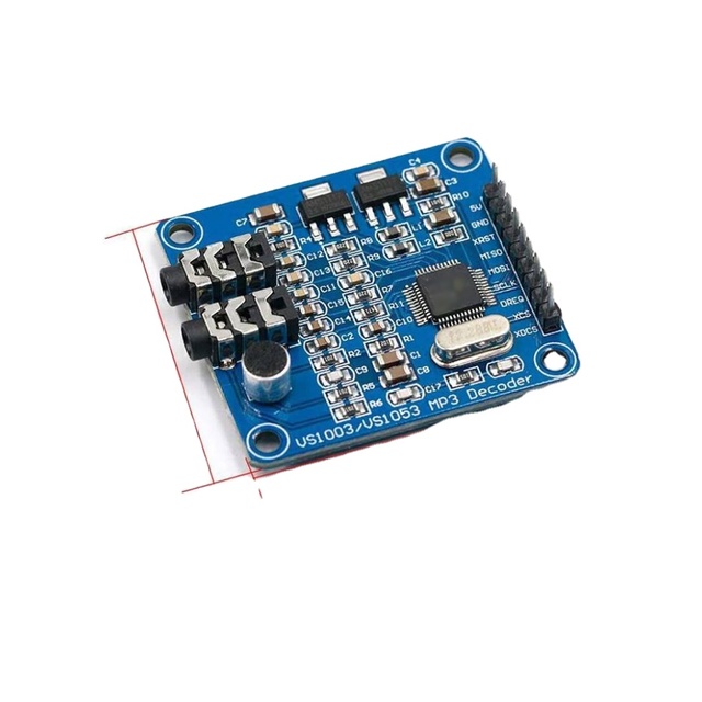 OEM/ODM Decoder Module Onboard Accessories Supports Audio Formats STM32 Microcontroller Development Board MP3 VS1003B VS1053