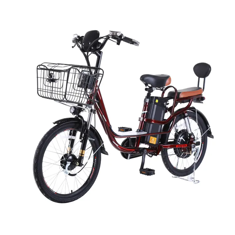 22 "400W 모터 스틸 프레임 36V 10A 리튬 배터리 전기화물 자전거