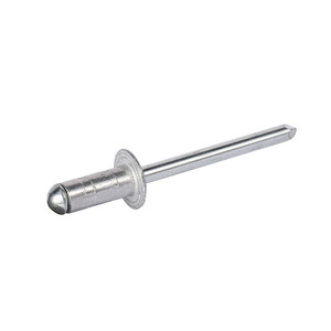 <span class=keywords><strong>Rivet</strong></span> à tête bombée ronde en acier au carbone zingué avec corps en aluminium et tige, à serrage multi-grip, pour le <span class=keywords><strong>montage</strong></span> de tôles métalliques - Product Image 2