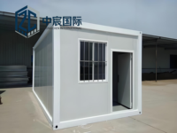 Module de bureau mobile en acier détachable Zhongchen – Suite de showroom préfabriquée moderne et modulaire, kit complet pour l'installation de maisons conteneurs