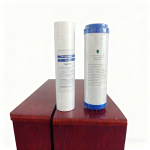 10 inch omgekeerde osmose waterfilter elektrisch huishoudelijk PP + CTO 5,0 micron 6000 GPD universele voorfilter - Product Image 1