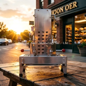 Machine à garnir automatique professionnelle en acier inoxydable pour <span class=keywords><strong>chocolat</strong></span>, 4 lames, 220V, pour la décoration de desserts, pétales, mousses - Product Image 3