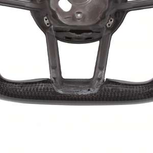 Volant de direction en fibre de carbone véritable populaire pour <span class=keywords><strong>Audi</strong></span> R8 <span class=keywords><strong>TT</strong></span> TTRS 2016+ Style sport Volant de direction de voiture Couleur personnalisée - Product Image 6