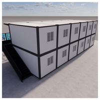 Vente chaude 20ft pas cher préfabriqué conteneur maison cottage maison préfabriquée à faible coût utilisé pour l'entreposage