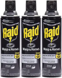 Wasp Hornet Killer Spray Membunuh Seluruh Sarang 14 Oz Kaleng