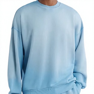 Sudaderas de Alta Calidad para Hombre, Fabricadas con Logotipo Personalizado OEM, Sudadera Holgada Lisa de Color Sólido Multicolor, Gruesa de 480 GSM, 100% Algodón - Product Image 6