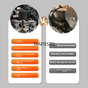 Herramienta Neumática de Extracción de Inyectores de Combustible Diésel, Herramienta para Mercedes-Benz <span class=keywords><strong>Dr</strong></span>. Puller V80 Datsun G10, 24 Unidades - Product Image 4