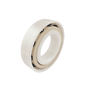 Rodamiento de Contacto Angular de Fila Única de Cerámica Blanca ZrO2 7000C 7200AC 7300B DB o DF Resistente a la Corrosión <span class=keywords><strong>para</strong></span> <span class=keywords><strong>Torno</strong></span> Médico - Product Image 2