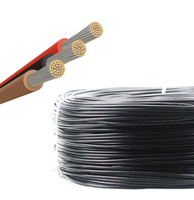 Cable Eléctrico UL3266 24AWG XLPE TC, Cable Trenzado de Resistencia al Calor de un Solo Hilo, Certificación RoHS