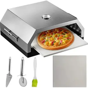 Horno de pizza profesional de horno de leña cubierta de pizza horno de pizza para el hogar